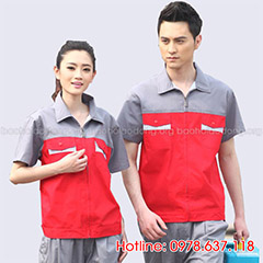 May đồng phục công nhân tại Bình Thuận
