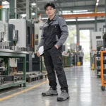 Giày bảo hộ thể thao lưới dệt thoáng màu xám mũi composite